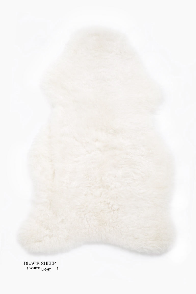 Shorn White Icelandic Sheepskin EX-STOCK Canada