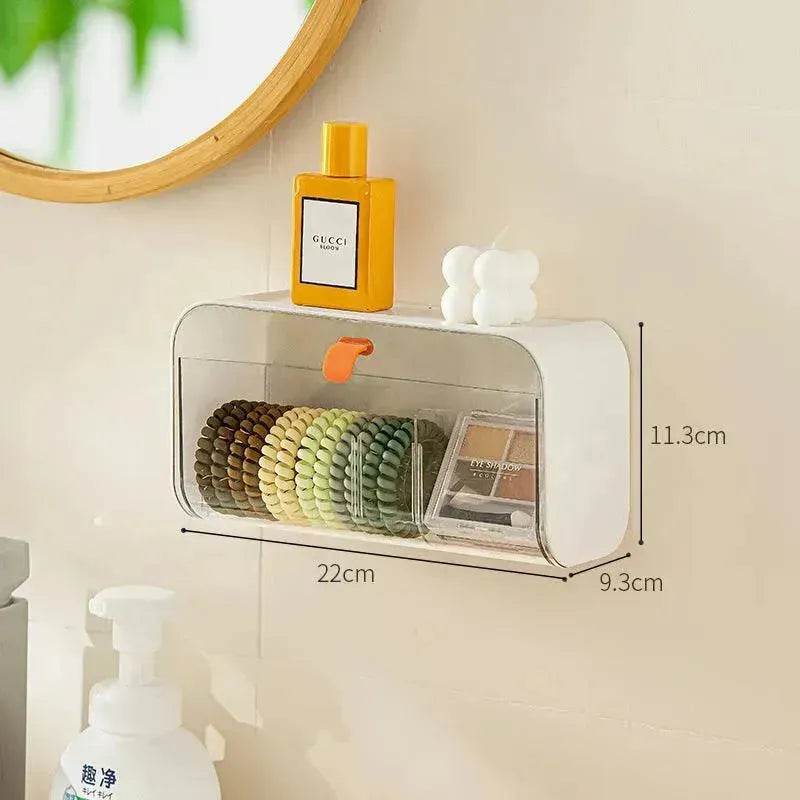 Scatola di stoccaggio a griglia da appendere a parete Forniture per il bagno a casa Piccoli oggetti domestici Elettrodomestici - EX-STOCK Canada