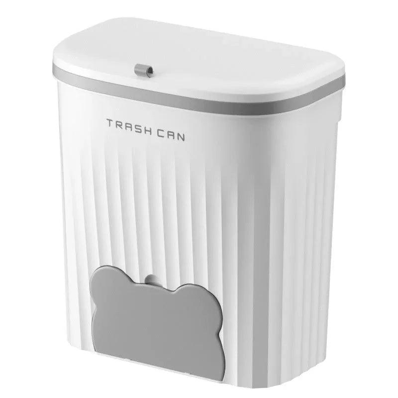 Wall-mounted Household Toilet Kitchen Waste Storage Bucket With Lid EX-STOCK Canada