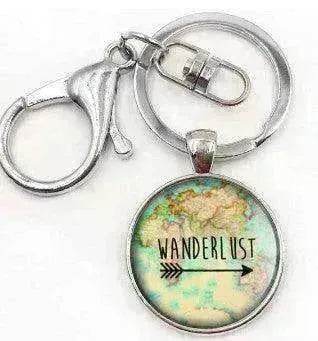 Wander lust-keychain - EX-STOCK Canada