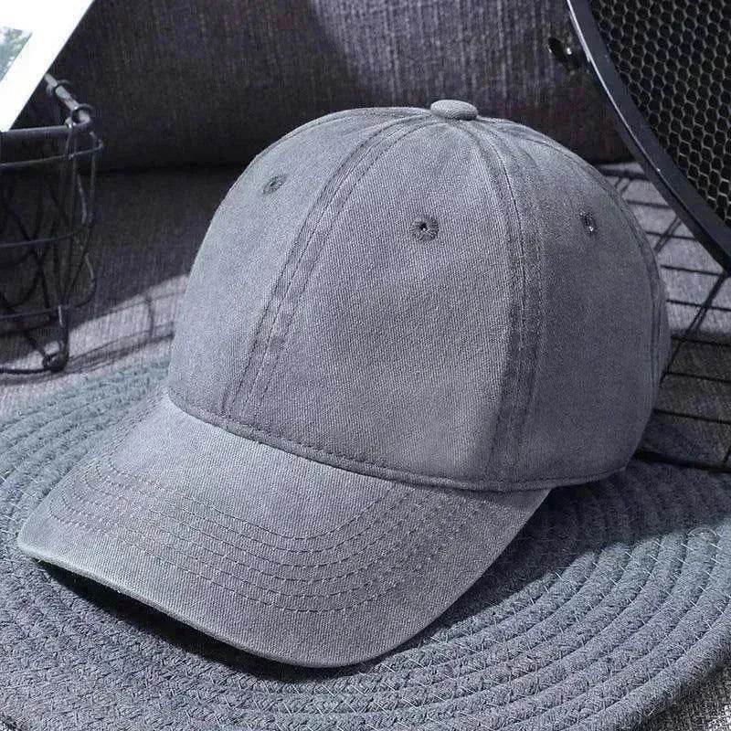 Washed Baseball Caps For Men And Women Outdoor Distressed Sun Hats Simple Caps - EX-STOCK Canada