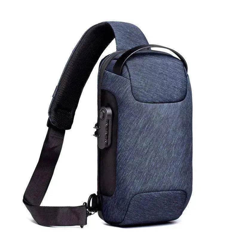 Waterproof USB Anti-theft Bag Oxford Sling - EX-STOCK Canada