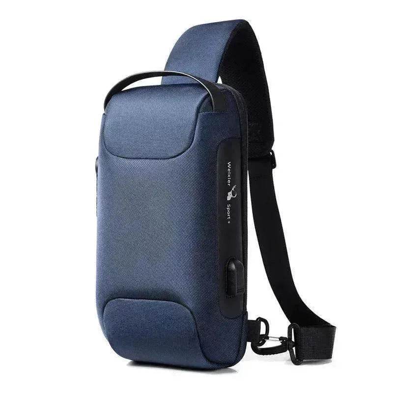 Waterproof USB Anti-theft Bag Oxford Sling - EX-STOCK Canada