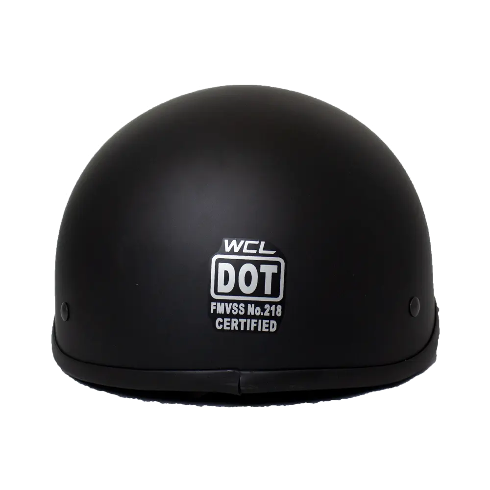 خوذة دراجة نارية نصفية من جلد ويست كوستEX-STOCK Canada