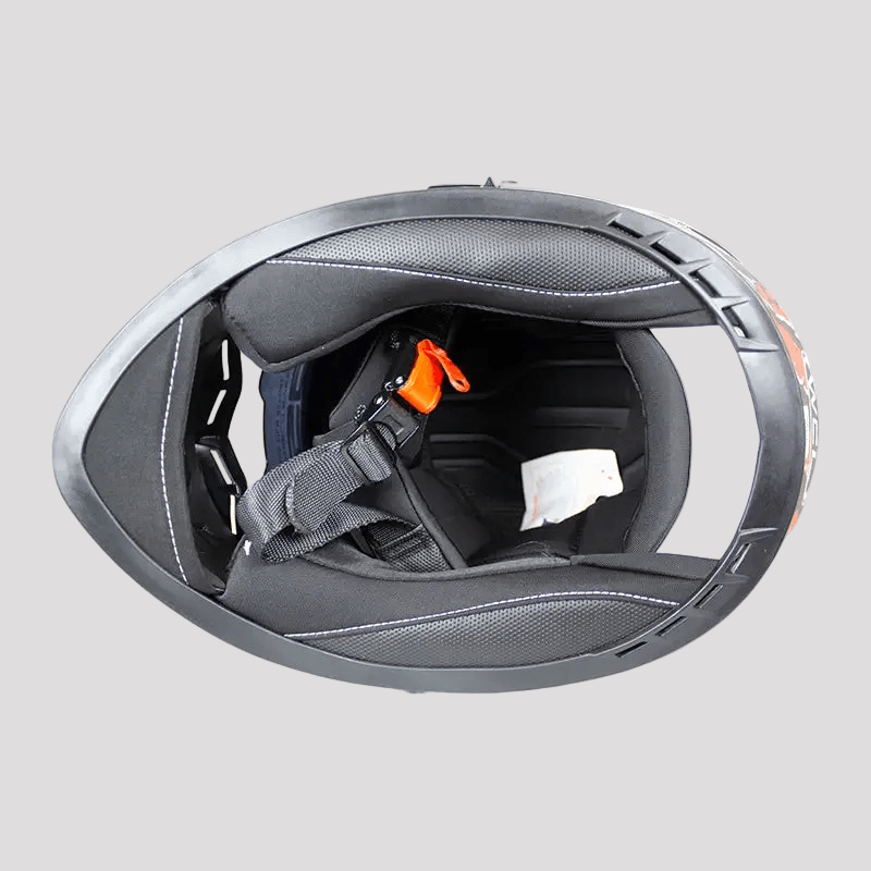 Casco de Motociclista Calavera Monstruo de Cuero de la Costa Oeste