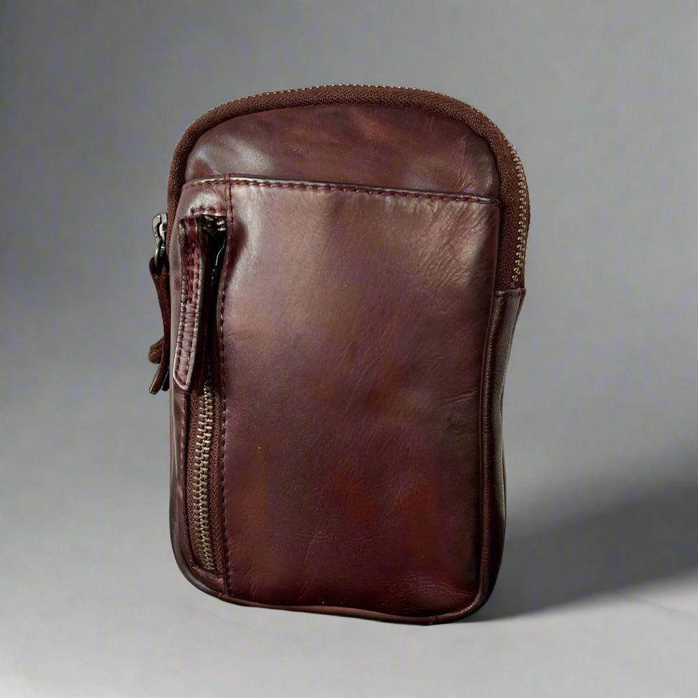 Borsa a tracolla piccola in pelle METEX-STOCK Canada