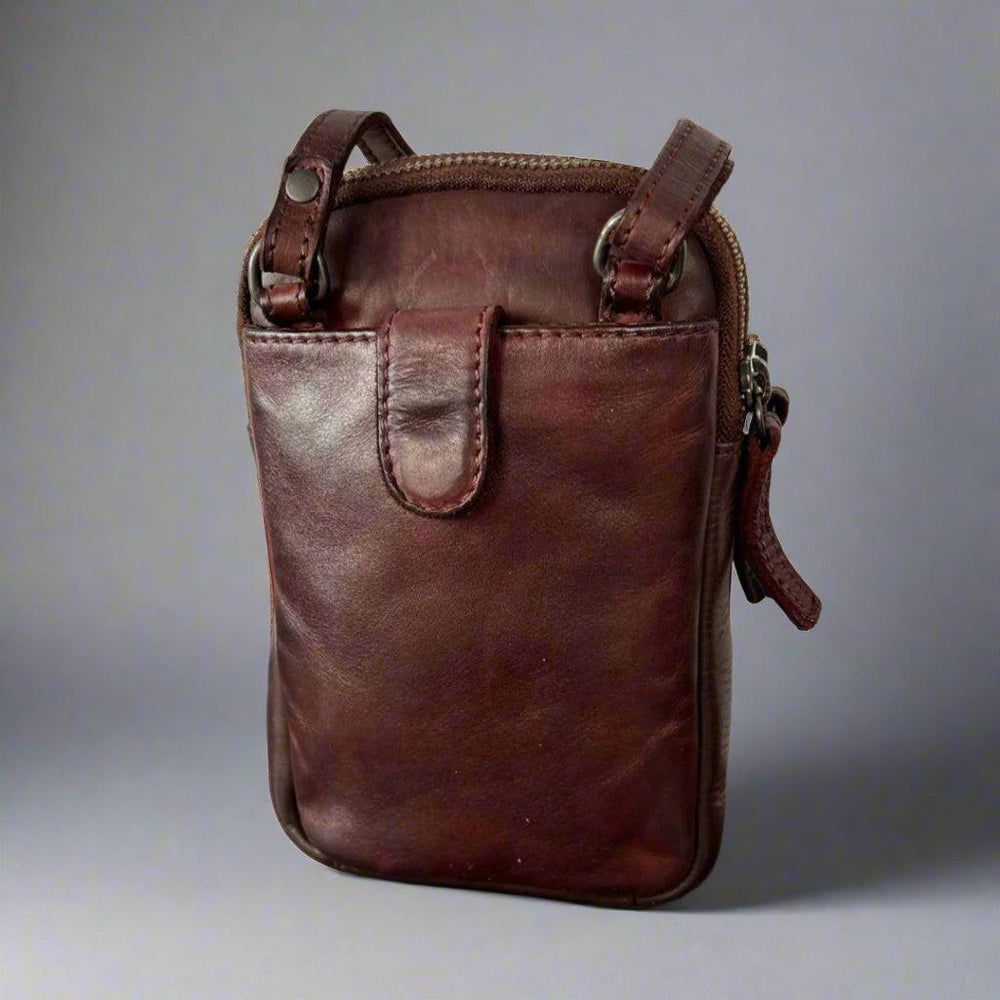 Borsa a tracolla piccola in pelle METEX-STOCK Canada