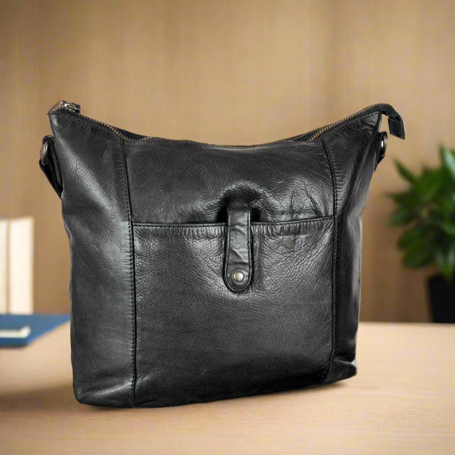 MET Vorderer Schnappverschluss LederhandtascheEX-STOCK Canada