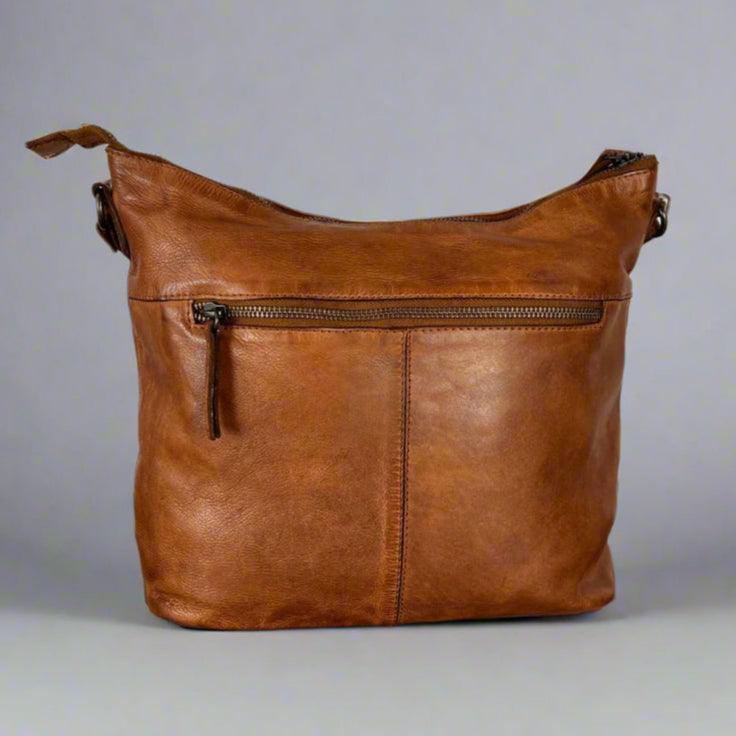 Borsa a mano in pelle con chiusura frontale a scatto METEX-STOCK Canada
