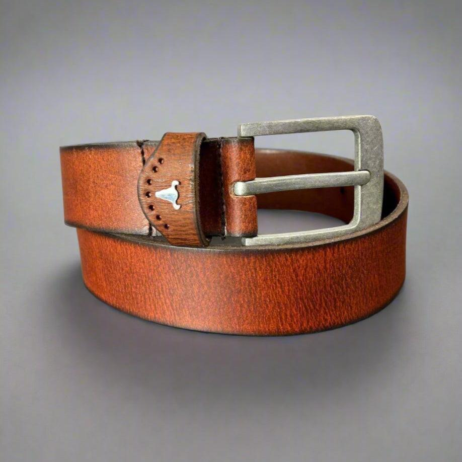 Cintura da uomo in pelle Buffalo GrainEX-STOCK Canada