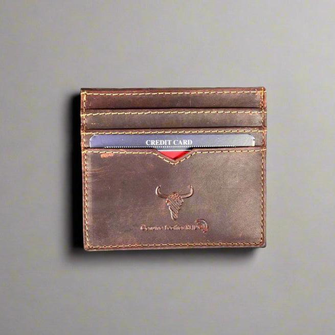 Porta Carte Slim da Uomo in Pelle di VitelloEX-STOCK Canada