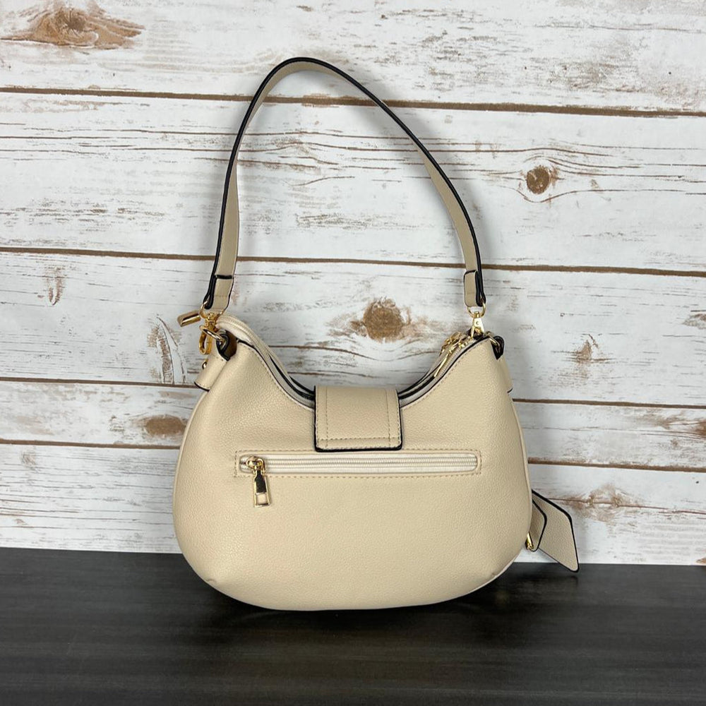 Bolso pequeño de hombro de cuero sintético Temptation Italy con libélula y floresEX-STOCK Canada