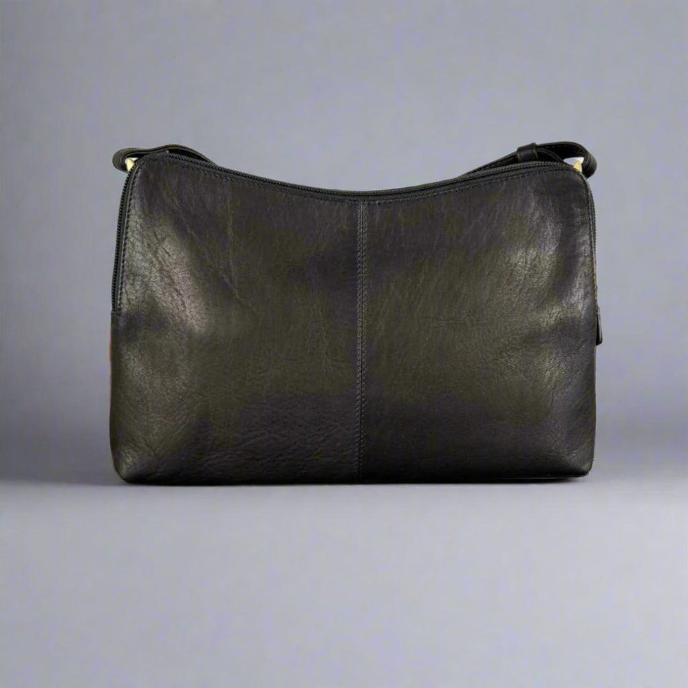 Borsa a tracolla in pelle Derek AlexanderEX-STOCK Canada