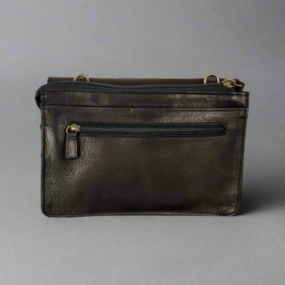 Porte-monnaie en cuir Deluxe Derek AlexanderEX-STOCK Canada
