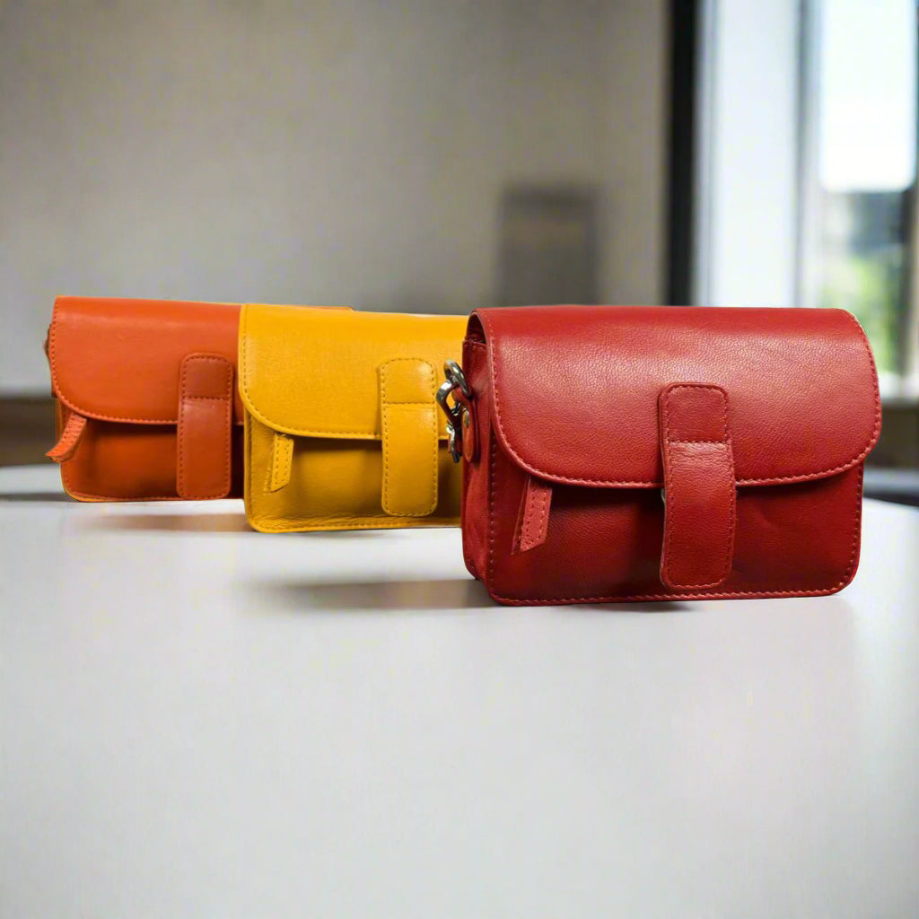 Greenwood Leder Mini-UmhängetascheEX-STOCK Canada