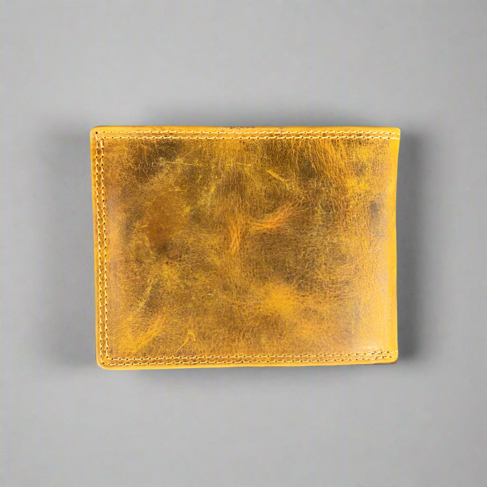 Greenwood Men's Leather Bifold Wallet. Premium RFID Protection Wallet with Flip Compartment EX-STOCK Canada