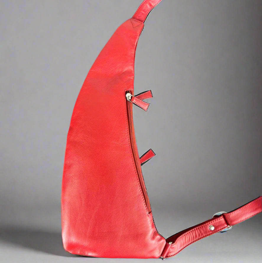 Sac bandoulière en cuir JBG International. Sac à bandoulière haut de gamme pour un transport urbain moderneEX-STOCK Canada