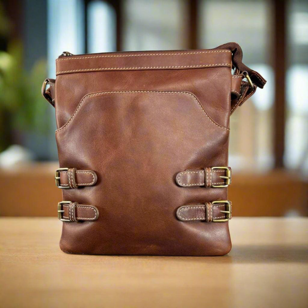 Borsa in pelle pieno fiore resistenteEX-STOCK Canada