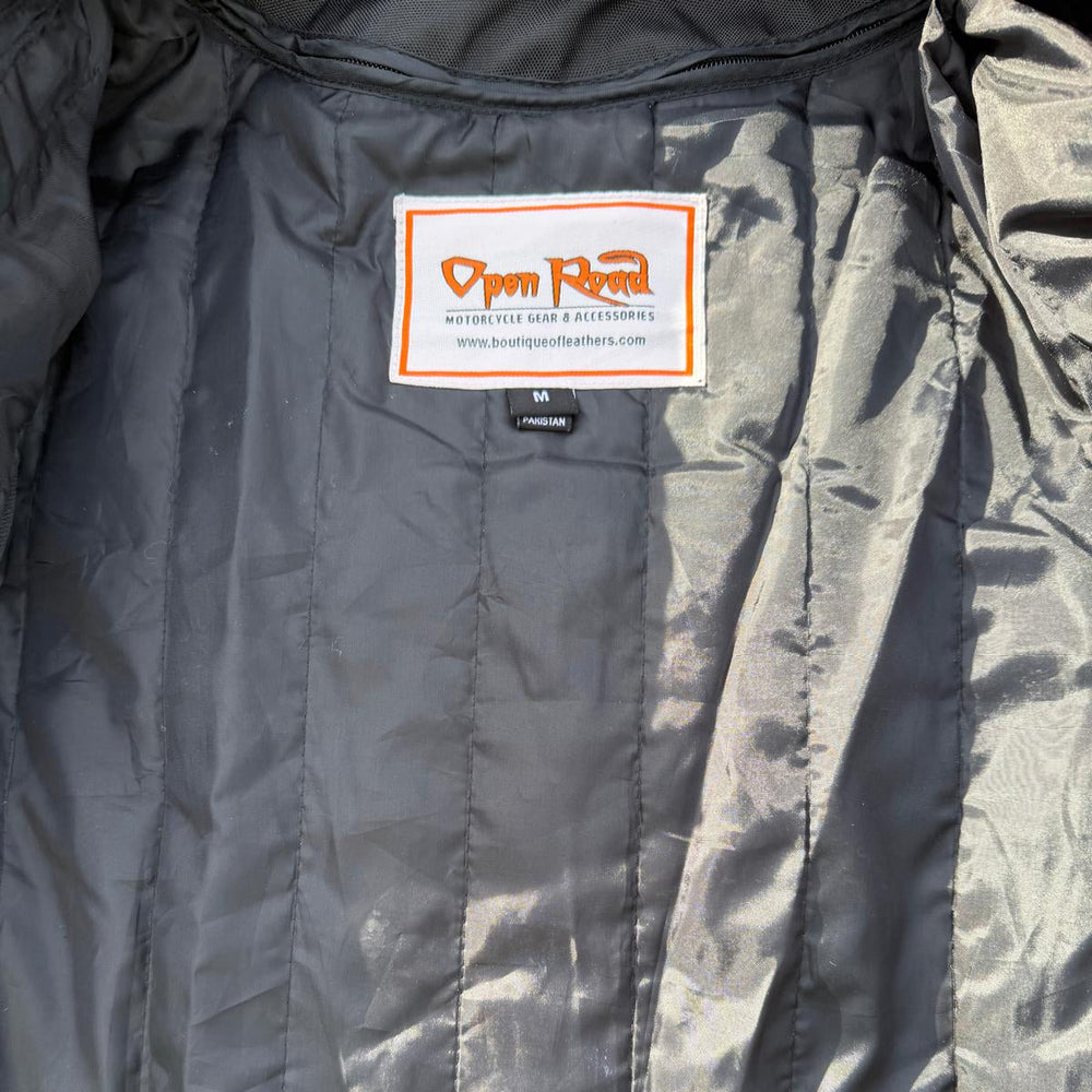 Men's Textile Motorcycle Jacket. Protective Armor, Reflective Strips & Multiple Pockets EX-STOCK Canada