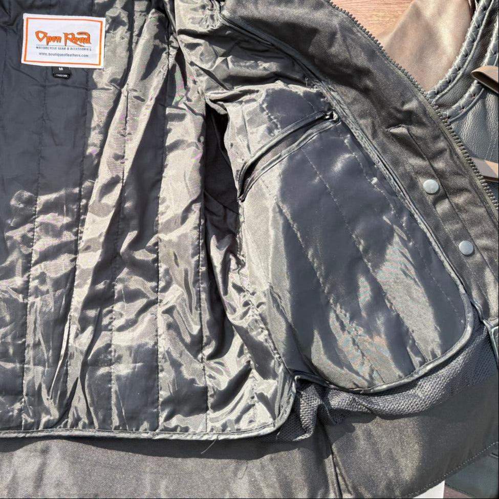 Men's Textile Motorcycle Jacket. Protective Armor, Reflective Strips & Multiple Pockets EX-STOCK Canada