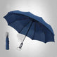 Windproof Auto Luxury Umbrella for Rain, Black Coating - EX-STOCK Canada
