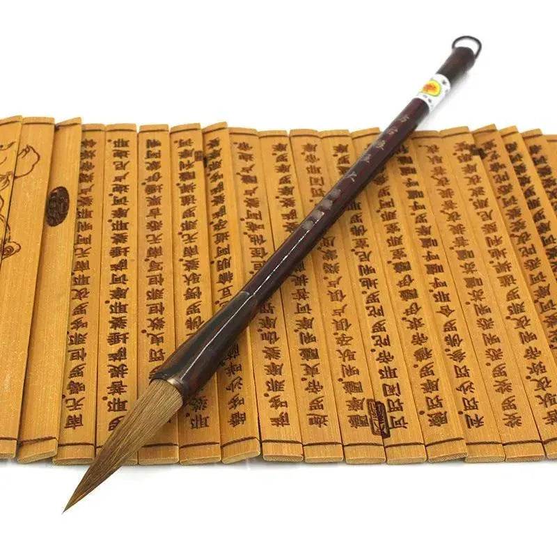 Wolf Hao Große und Kleine Blockstahlstabbürste Longfeng Mal- und Kalligrafie-Set - EX-STOCK Canada