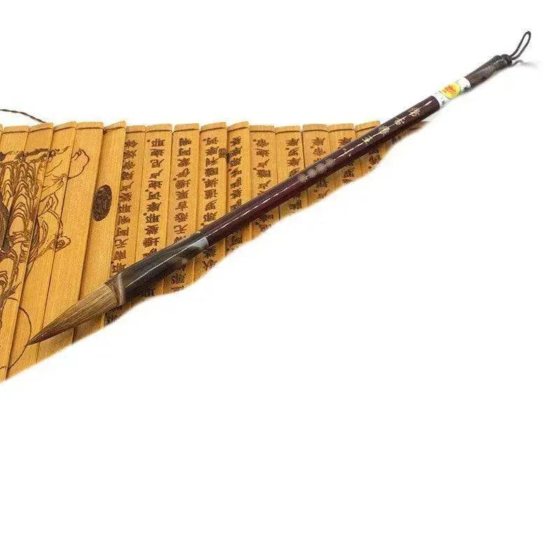 Wolf Hao Große und Kleine Blockstahlstabbürste Longfeng Mal- und Kalligrafie-Set - EX-STOCK Canada