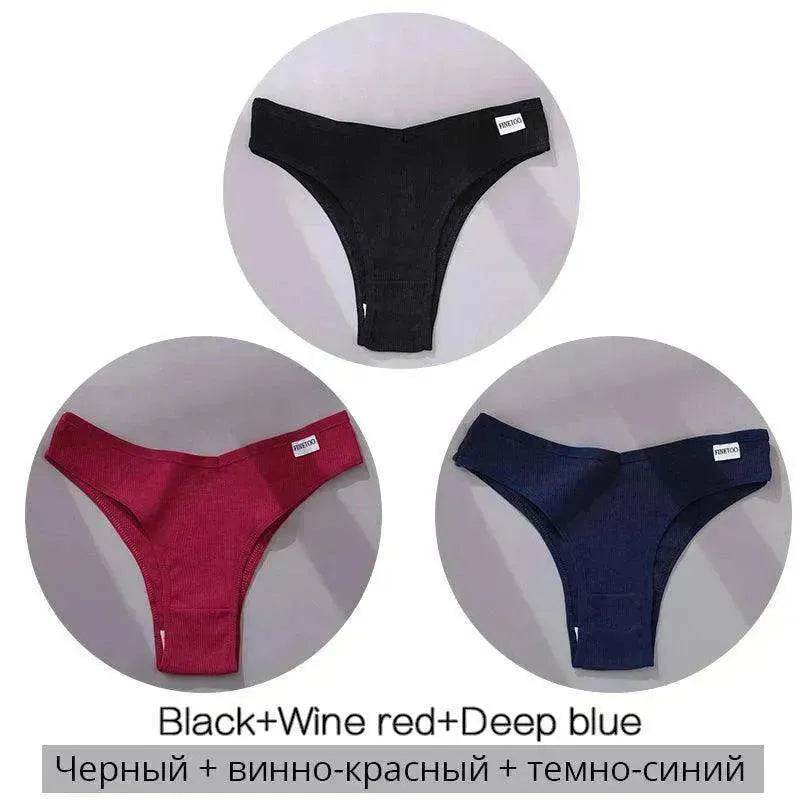 Women Cotton Underwear Women Thong Charming Underwear - EX-STOCK Canada