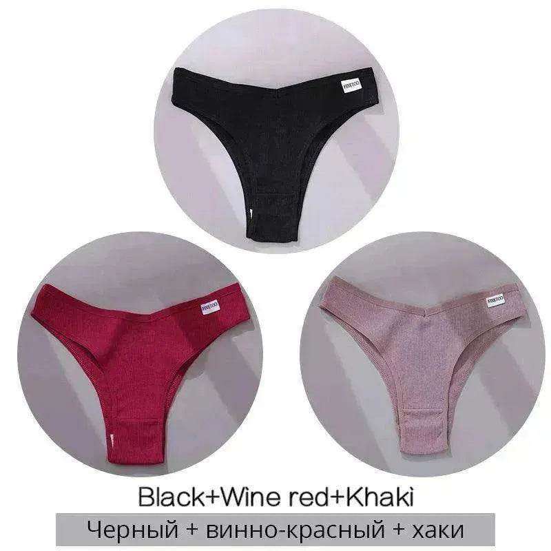 Women Cotton Underwear Women Thong Charming Underwear - EX-STOCK Canada