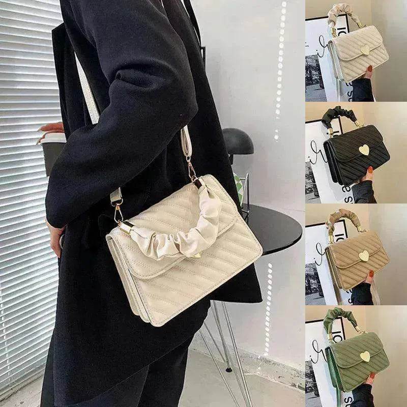 Women Handbags Fashion Chain Shoulder Bags With Love Metal Design - EX-STOCK Canada