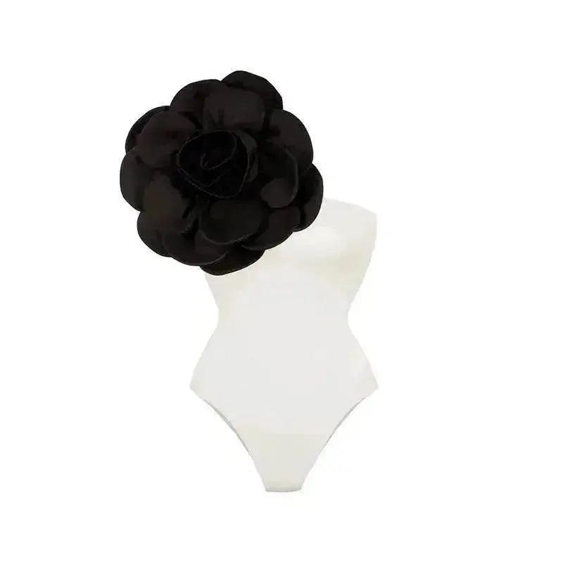 Bañador de una pieza de alta calidad con grandes flores para mujer - Todo combinado para mujeres EX-STOCK Canada