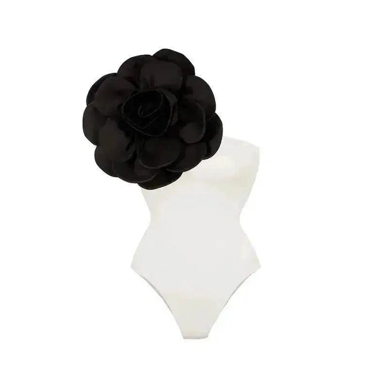 Bañador de una pieza de alta calidad con grandes flores para mujer - Todo combinado para mujeres EX-STOCK Canada