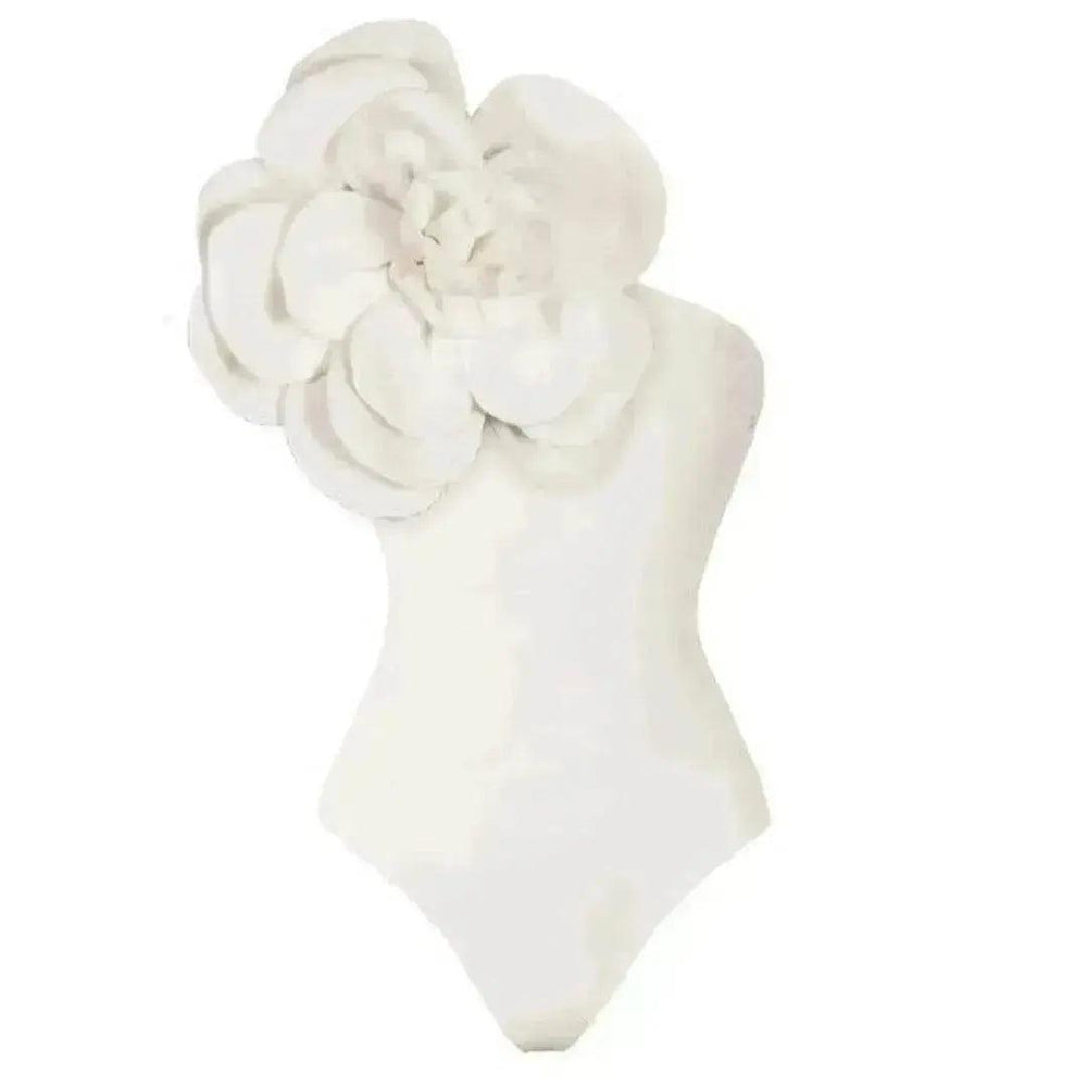 Bañador de una pieza de alta calidad con grandes flores para mujer - Todo combinado para mujeres EX-STOCK Canada