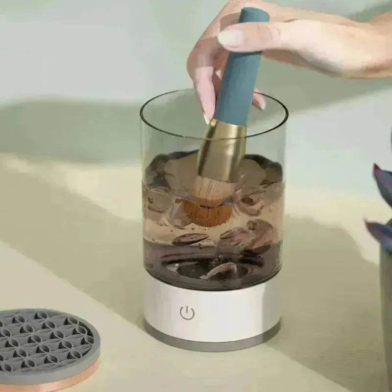 Women's Eye Shadow Brush Cleaning Tool Portable Electric Makeup Brush Cleaner Machine - EX-STOCK Canada