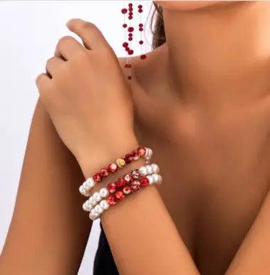 Collier femme mode gothique perle - EX-STOCK Canada