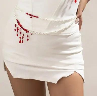 Collier femme mode gothique perle - EX-STOCK Canada