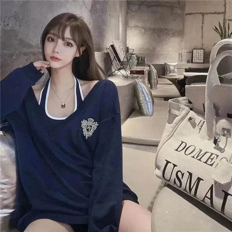 Women's Fashion Loose Mid-length Jacket Lining Set - EX-STOCK Canada