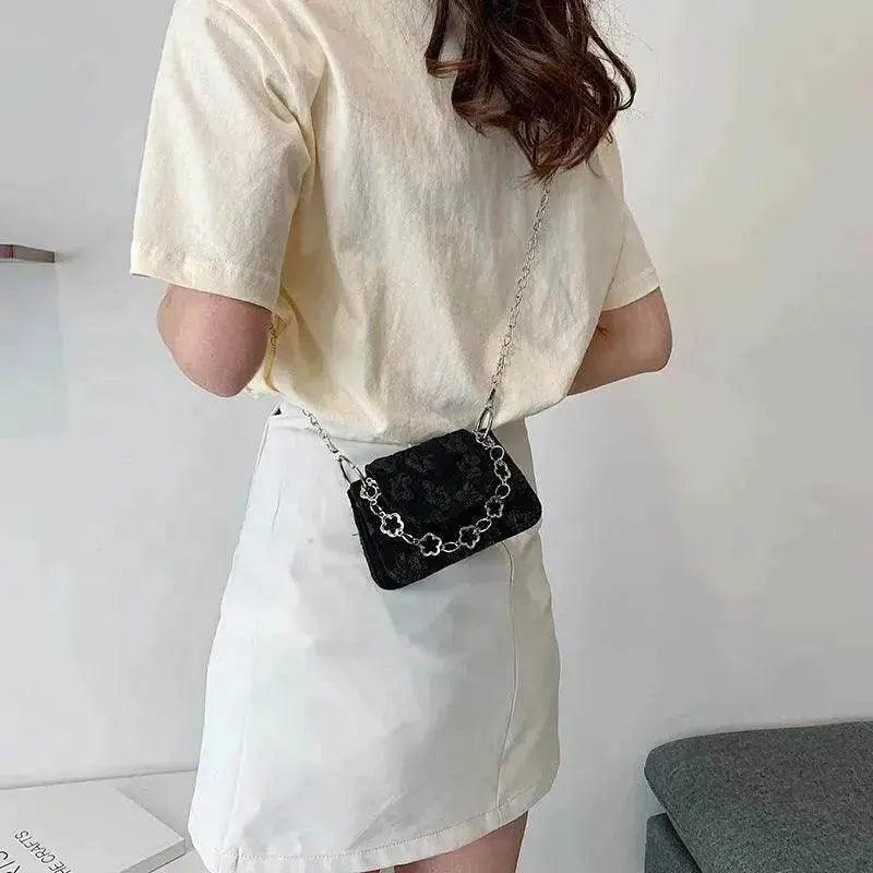 Damenmode Mini-Kettenhandtasche Schulter-Crossbody-Tasche - EX-STOCK Canada