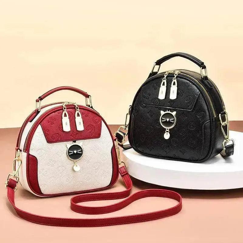 Damenmode Einfache Prägung Schultertasche - EX-STOCK Canada