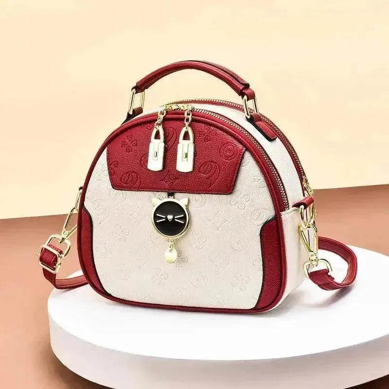 Damenmode Einfache Prägung Schultertasche - EX-STOCK Canada