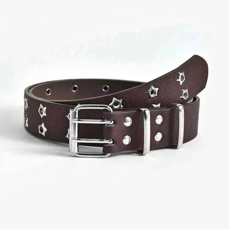 Women's Fashion Stars Decorative Double row Belt - EX-STOCK Canada