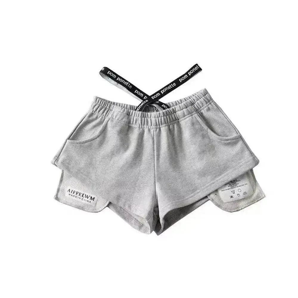 Damen High-Waist Lauf- und Sport-Gym Hotpants - EX-STOCK Canada