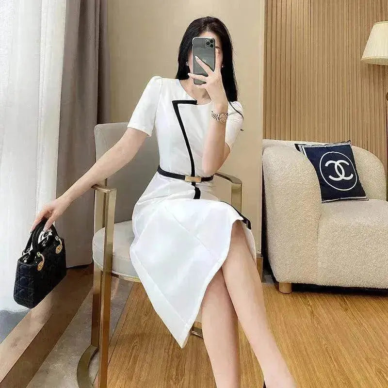 Women's Mid-Length Fashion Dress - EX-STOCK Canada