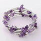 Women's Natural Crystal Crushed Stone Bracelet - EX-STOCK Canada