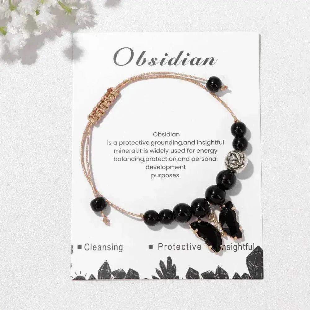 Pulsera de Piedra Natural para Mujer Amatista - EX-STOCK Canada