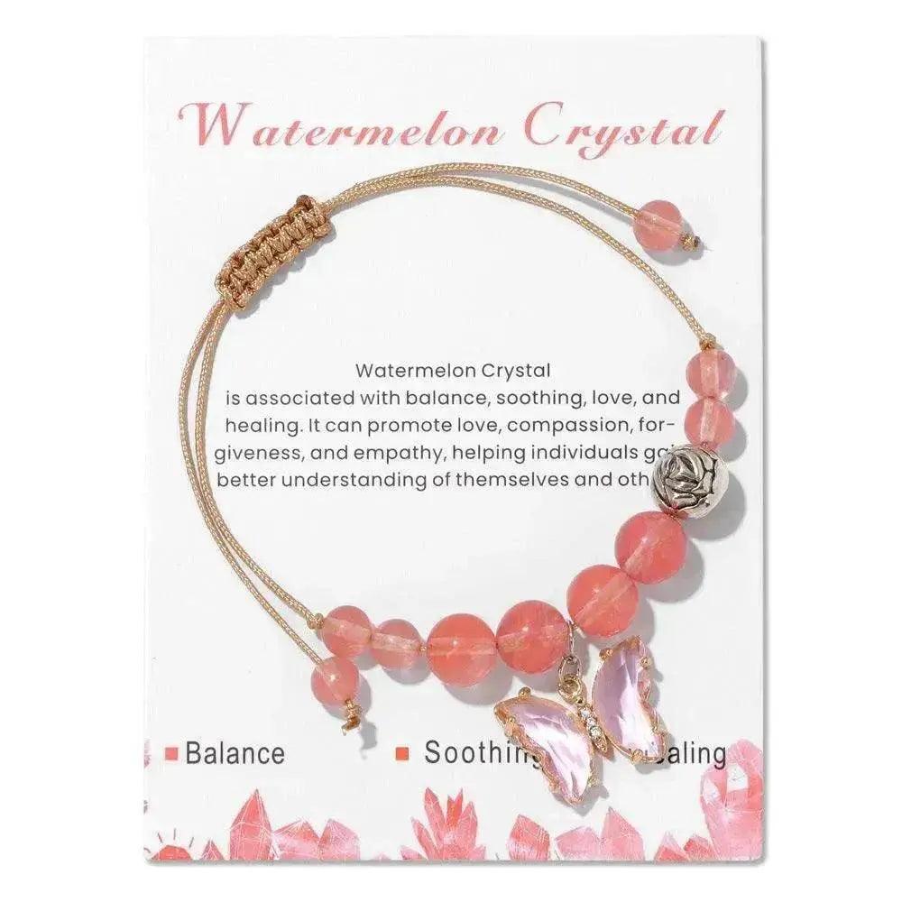 Pulsera de Piedra Natural para Mujer Amatista - EX-STOCK Canada