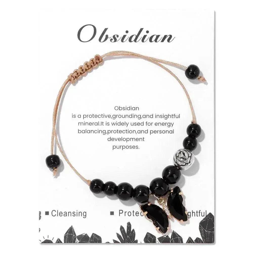 Pulsera de Piedra Natural para Mujer Amatista - EX-STOCK Canada