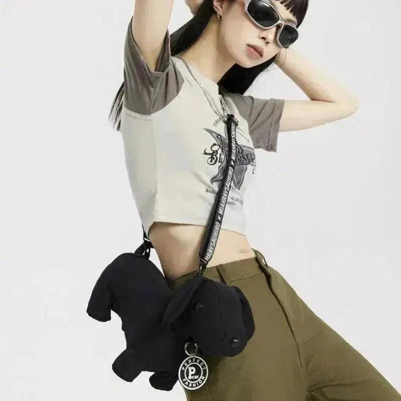 Bolso Bandolera de Un Hombro para Mujer Bolsa de Muñeca Lindo - EX-STOCK Canada