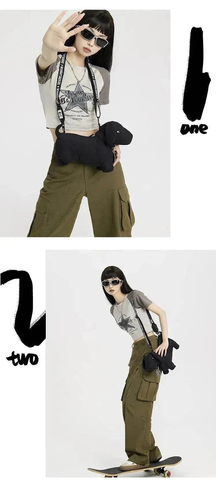 Bolso Bandolera de Un Hombro para Mujer Bolsa de Muñeca Lindo - EX-STOCK Canada