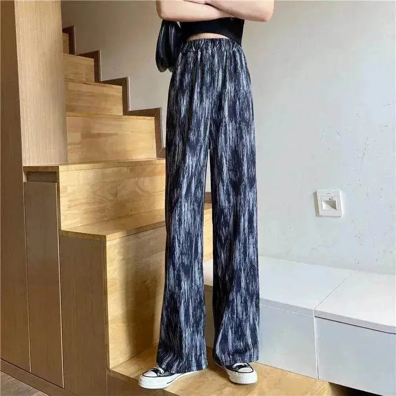 Women's Plaid Wide Leg Casual Pants - EX-STOCK Canada